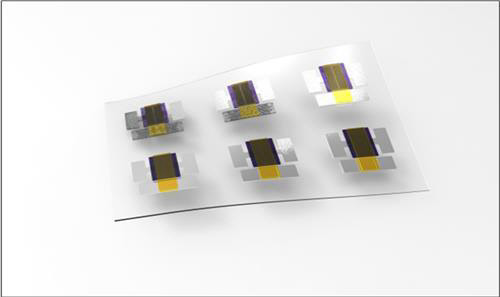 늘어나는 반도체 트랜지스터의 모습. [Cunjiang Yu 제공]